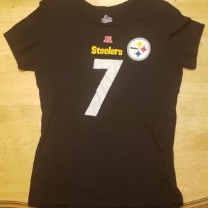 Steelers #7 Rothlisberger tshirt NWOT